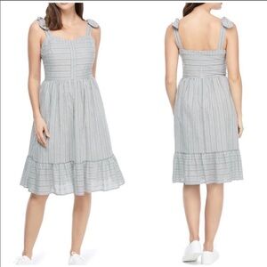 Gal Meets Glam Nancy Tie Shoulder Sundress